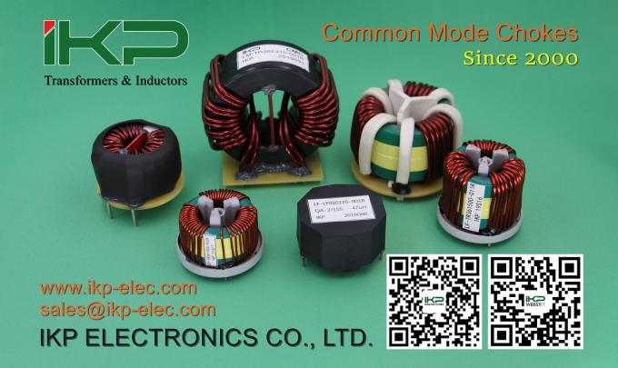 3-Phase Horizontal Ferrite Core Common Mode Filter Choke Coils  (TR361000)