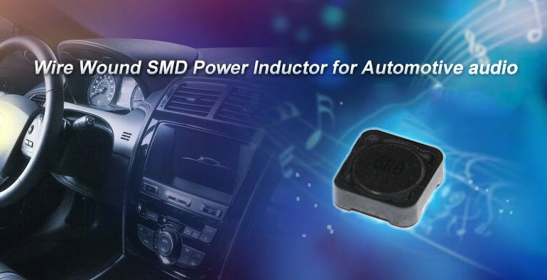 Highly Accurate Dimensions for Automatic Mounting SMD Inductor