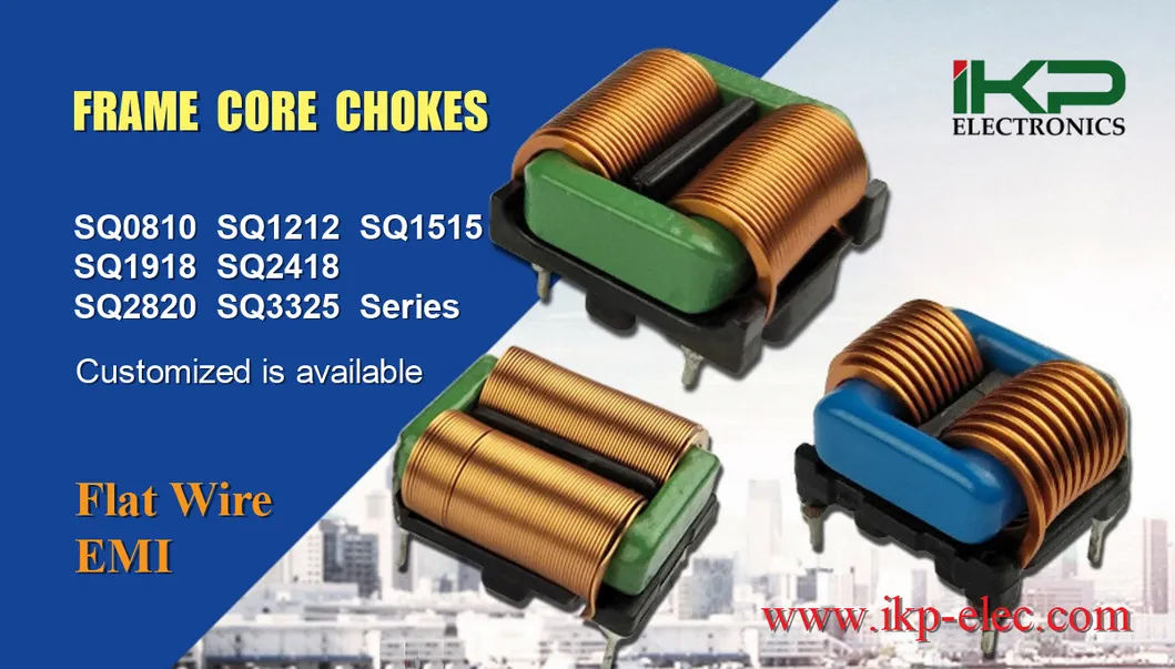 Ferrite Coil Variable Inductor Frame Core Common Mode Choke Inductors