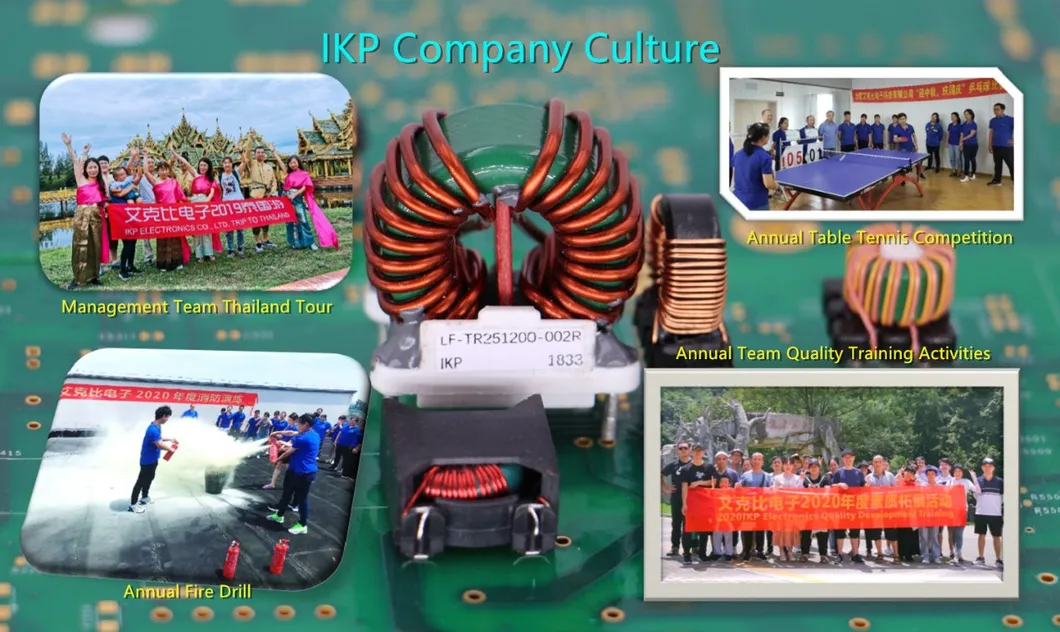Vertical Common Mode Choke Coil Inductor