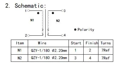 Nanocrystalline Core Common Mode Power Inductor, 2.5mh Inductance