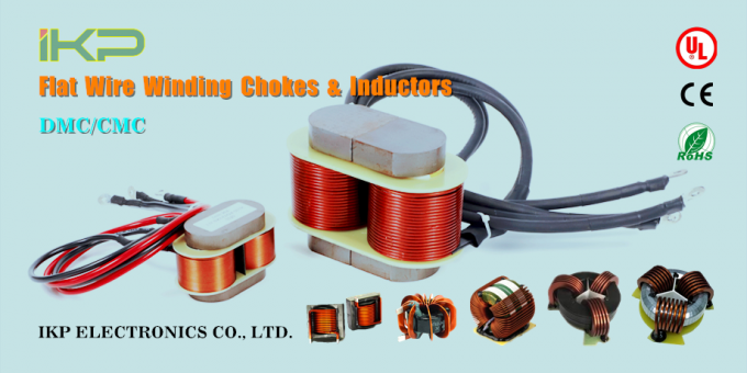 Customized Flat Wire Vertical Winding Choke Coils with Ikp Factory Direct Prices
