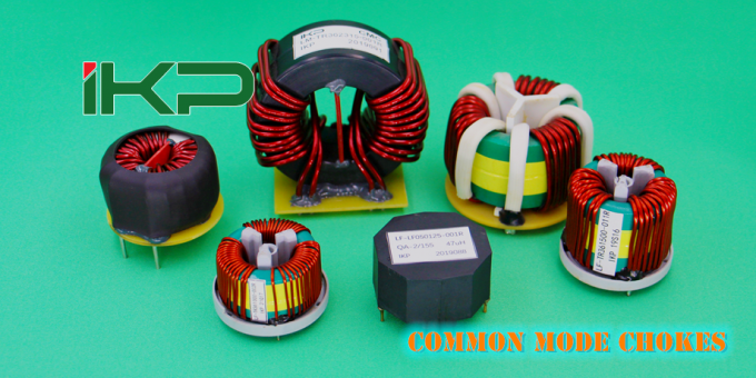 Horizontal Type Double Toroidal Mn-zn Cores Common Mode Power Line Choke with Special Base