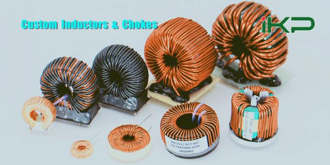 TR2711 Fixed Vertical High Current Sendust Core Differential Mode Choke Coil