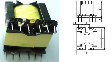 Pq High Frequency Transformer/Pq2016 Transformer