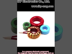 Mn-Zn Ferrite Soft Magnetic  Annular Metal Powder Magnet  Cores  JC183