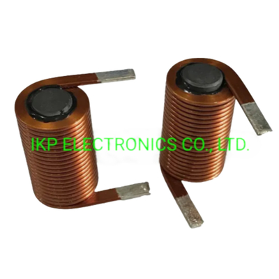 High Current Horizontal R0310 Flat Wire Ferrite Rod Core Power Inductors From Ikp Factory