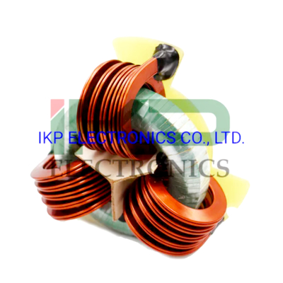 Customized 3 or 4 Phase Flat Wire Vertical Winding High Current Choke Coils for New Energy