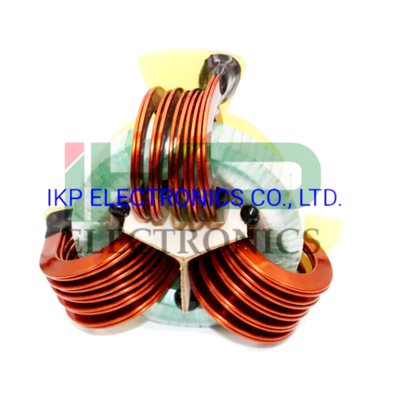 Customized 3 or 4 Phase Flat Wire Vertical Winding High Current Choke Coils for New Energy