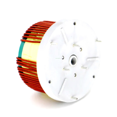 Vertical Common Mode Choke Coil with Toroidal Mn-Zn Ferrite Core in Solar and Wind