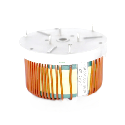 Vertical Common Mode Choke Coil with Toroidal Mn-Zn Ferrite Core in Solar and Wind