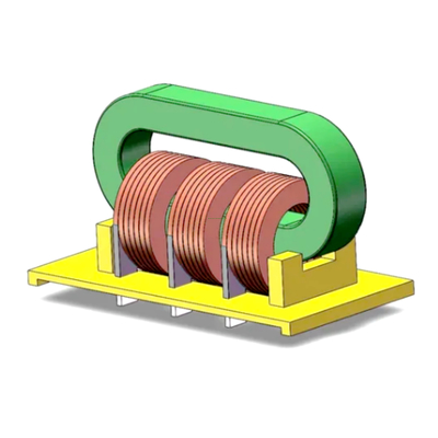 Specially Designed High Current 3-Phase Common Mode Inductors for EV Circuits