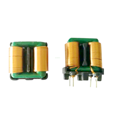 Square Ferrite Core Common Mode Choke Coil Filter Inductors with Flat Copper Wire