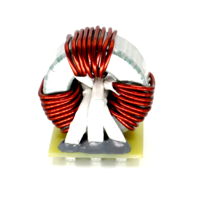 Vertical Mn-Zn Ferrite Toroidal Core 3 Phase Common Mode Choke Coil