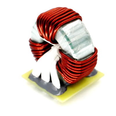 Vertical Mn-Zn Ferrite Toroidal Core 3 Phase Common Mode Choke Coil