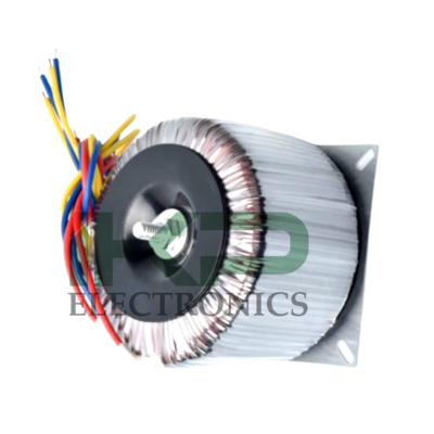 1000 VA Rated Power 97.0% Efficiency 175*85 mm Outside Dimension D*H  Toroidal  Transformer for Solar Power