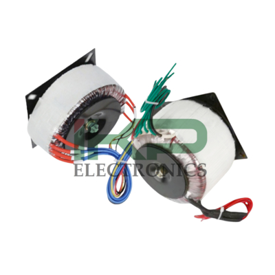 2500VA Power Range 50/60 Hz Frequency 190*115mm Outside Dimension D*H  Toroidal Transformer for Industrial Control