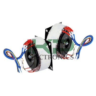 2500VA Power Range 50/60 Hz Frequency 190*115mm Outside Dimension D*H  Toroidal Transformer for Industrial Control