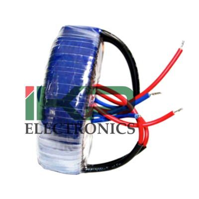 80VA Rated Power 50/60Hz Frequency 98*45mm Outside Dimension D*H Toroidal Transformer for Door Control System