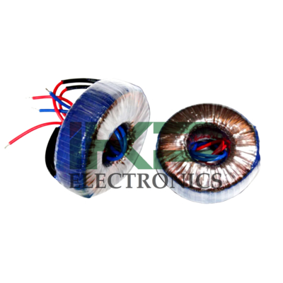 80VA Rated Power 50/60Hz Frequency 98*45mm Outside Dimension D*H Toroidal Transformer for Door Control System