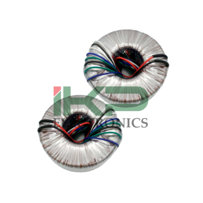 120VA Rated Power 50/60Hz Frequency 98*45 mm  Outside Dimension D*H 1.35KG Weight 55℃ Temp. Rise Toroidal Transformer for Door Control System UL/CE/RoHS/CQC