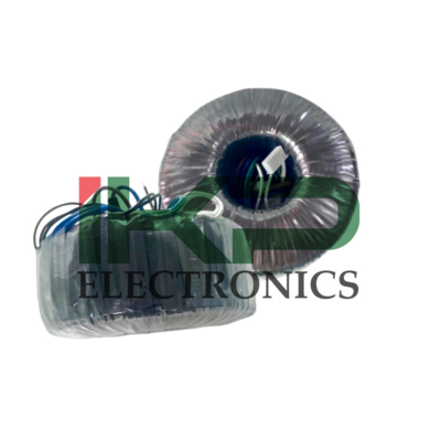 200*120mm Outside Dimension D*H 64℃ Temp. Rise Toroidal Transformer for Audio