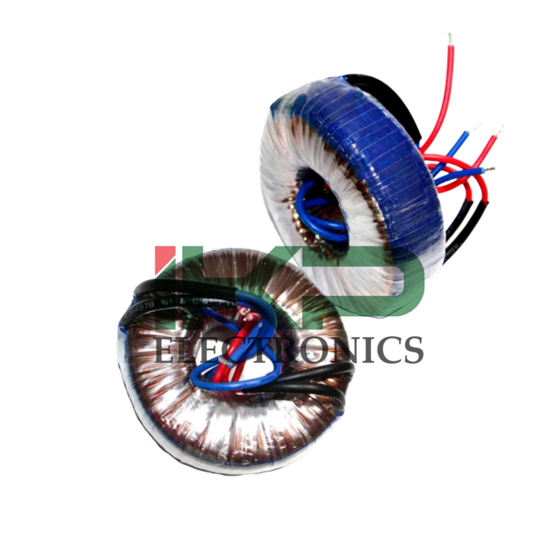 60VA Rated Power 50/60Hz Frequency 98*35mm Outside Dimension D*H Toroidal Transformer for Door Control System