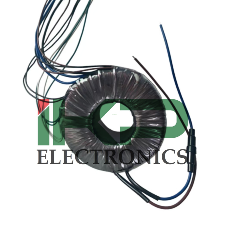 170*75mm Outside Dimension D*H 58℃ Temp. Rise Toroidal Transformer for Audio