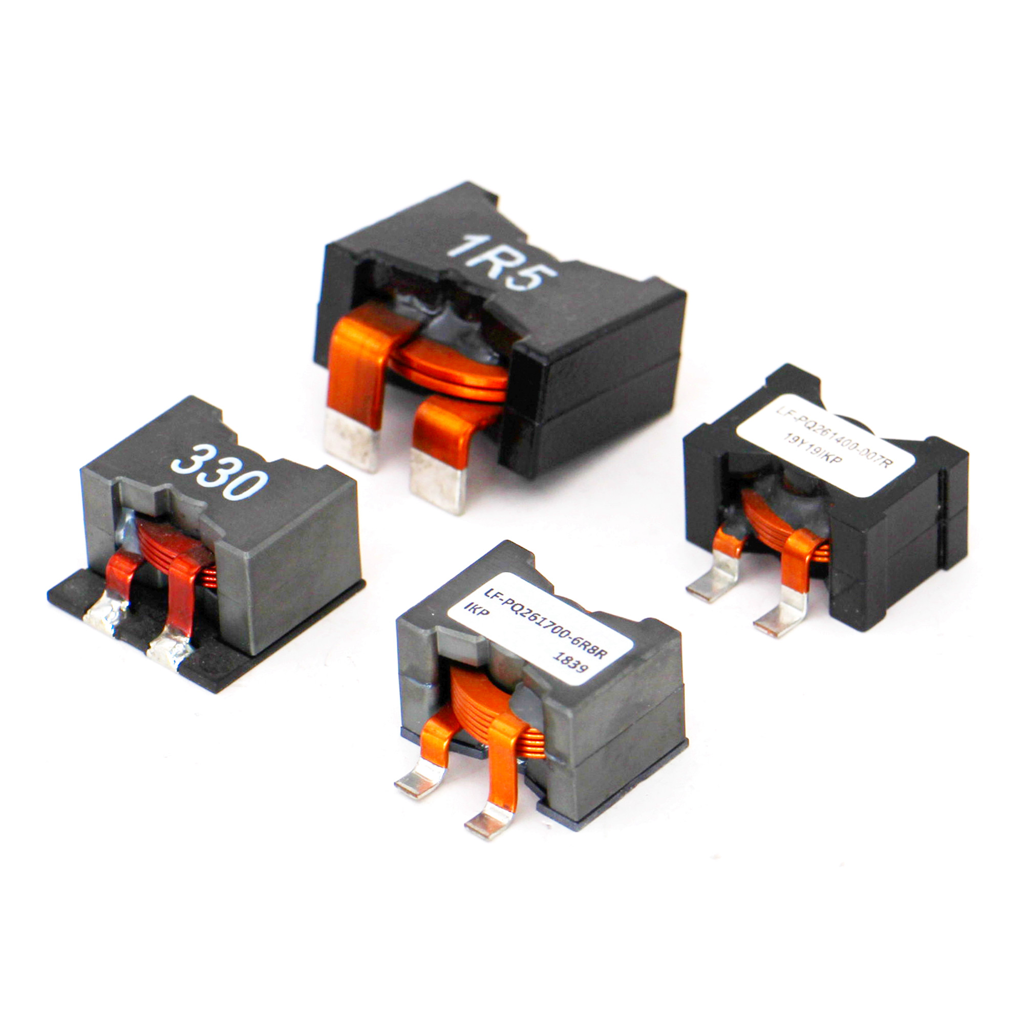 Large Current Flat Wire Winding Shielded SMD/SMT Planar Inductors